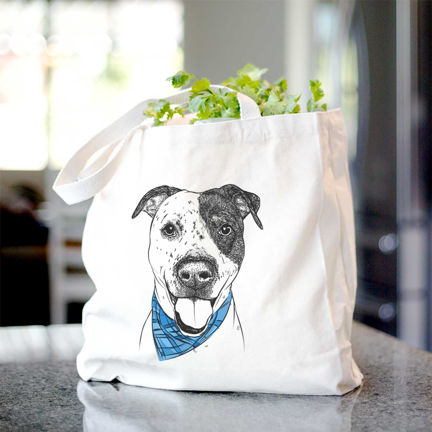 Simon the Mixed Breed - Tote Bag