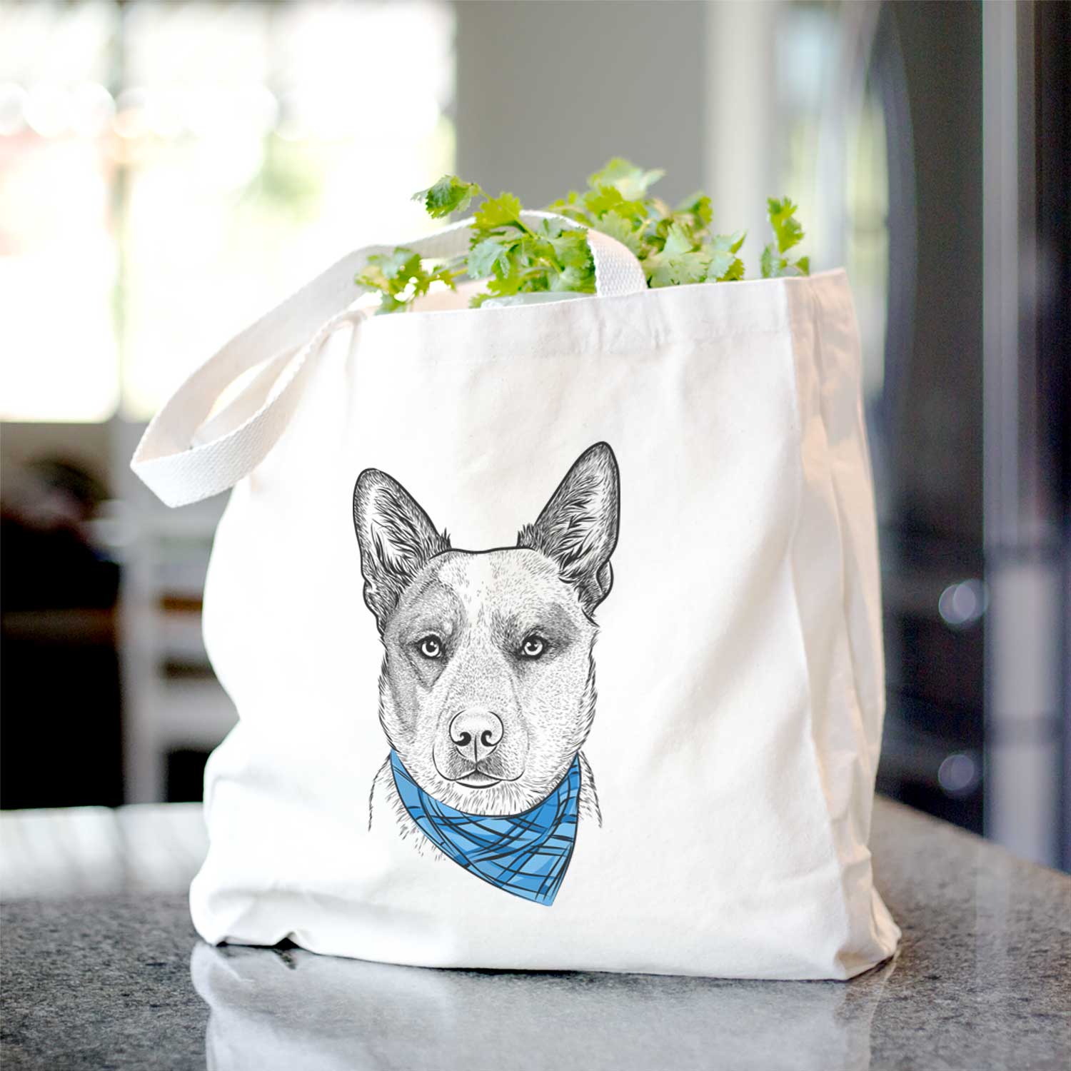 Snap the Australian Cattle Dog - Tote Bag