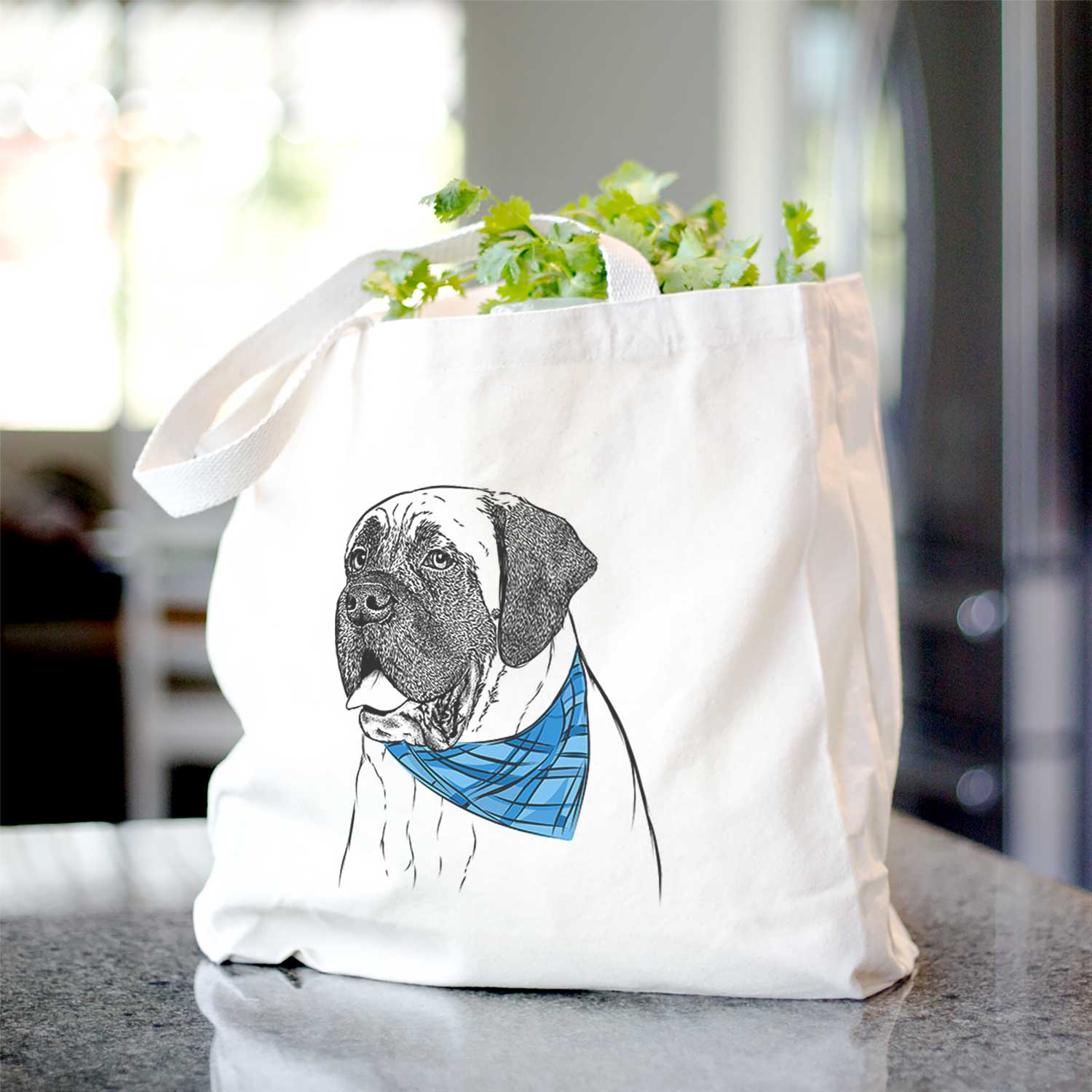 Sterling the English Mastiff - Tote Bag