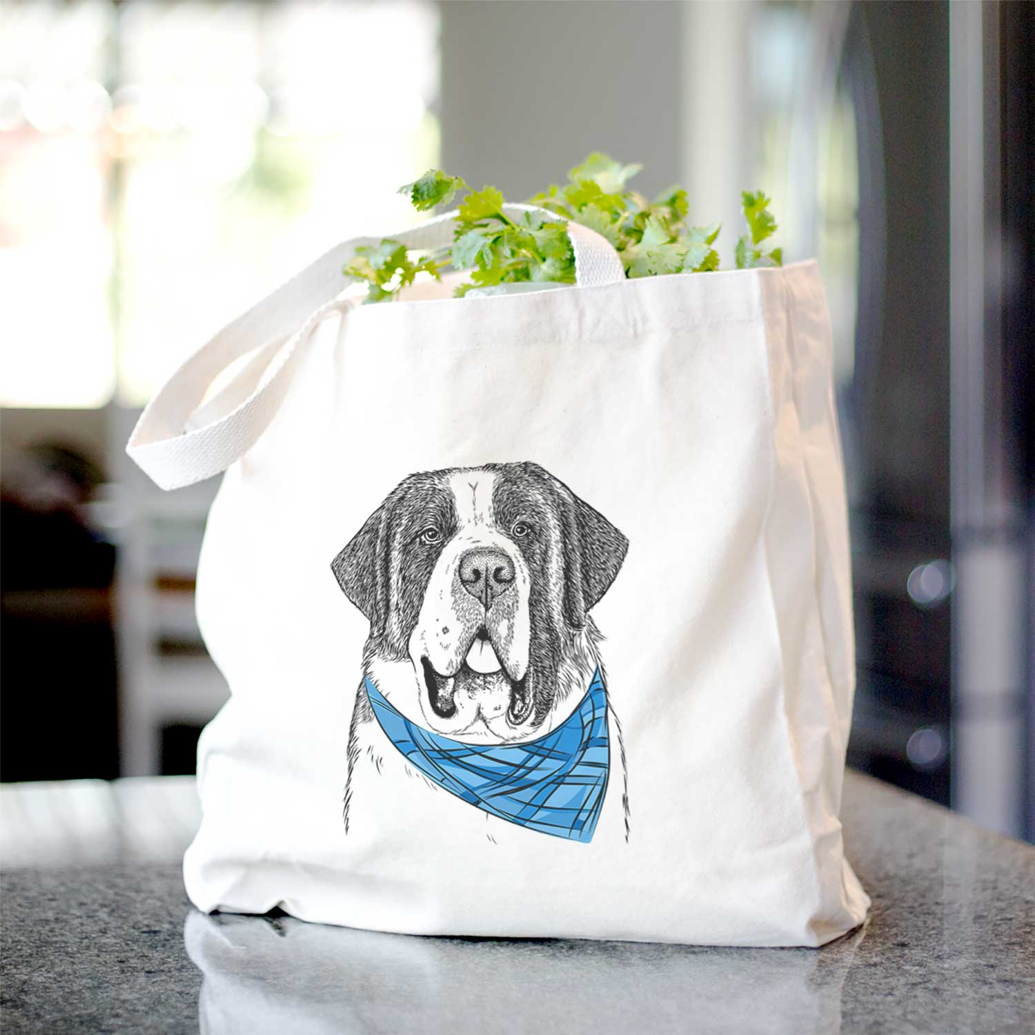 Thor the Saint Bernard - Tote Bag