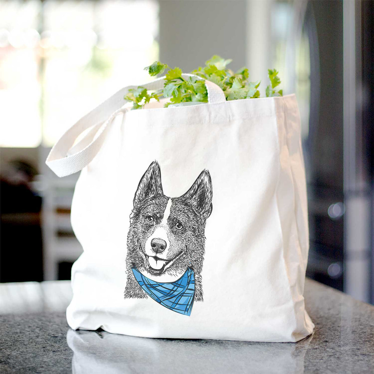 Tosca the Karelian Bear Dog - Tote Bag
