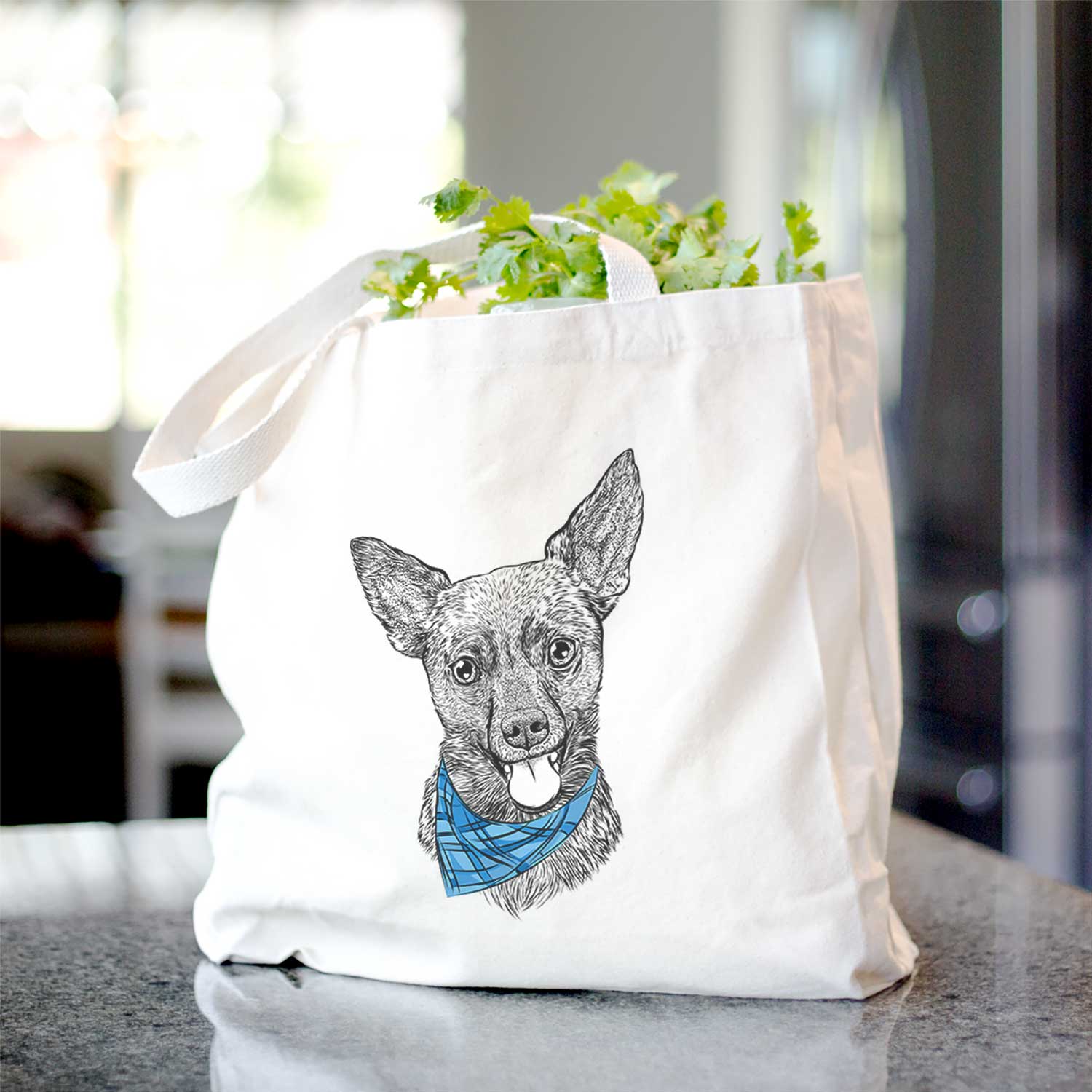 Ursa the Mixed Breed - Tote Bag