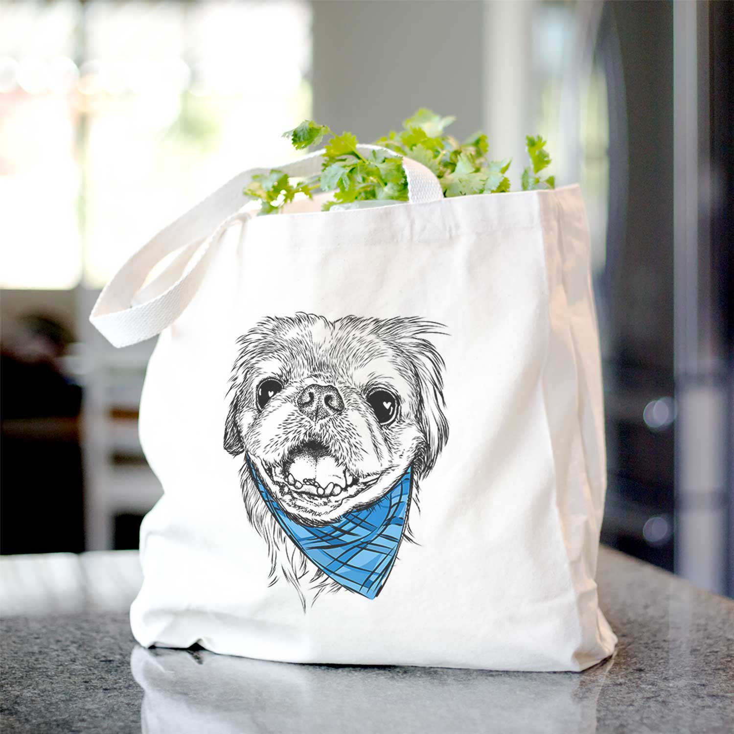 Wally the Pekingese - Tote Bag