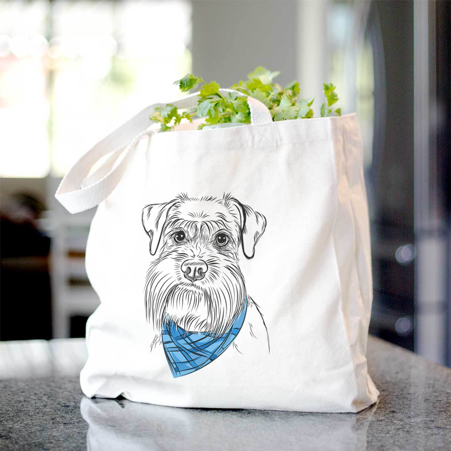 Wrigley the Schnauzer - Tote Bag