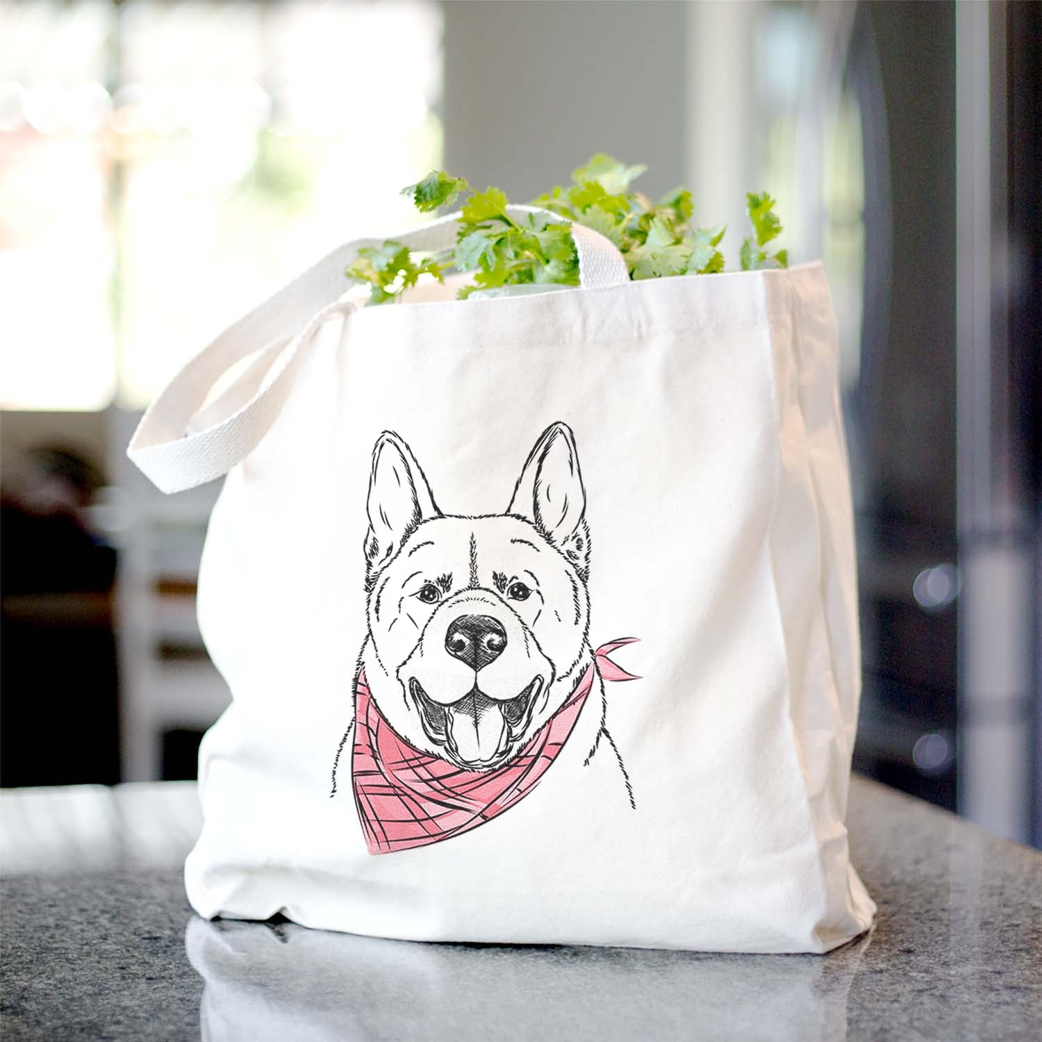 Baku the Akita - Tote Bag