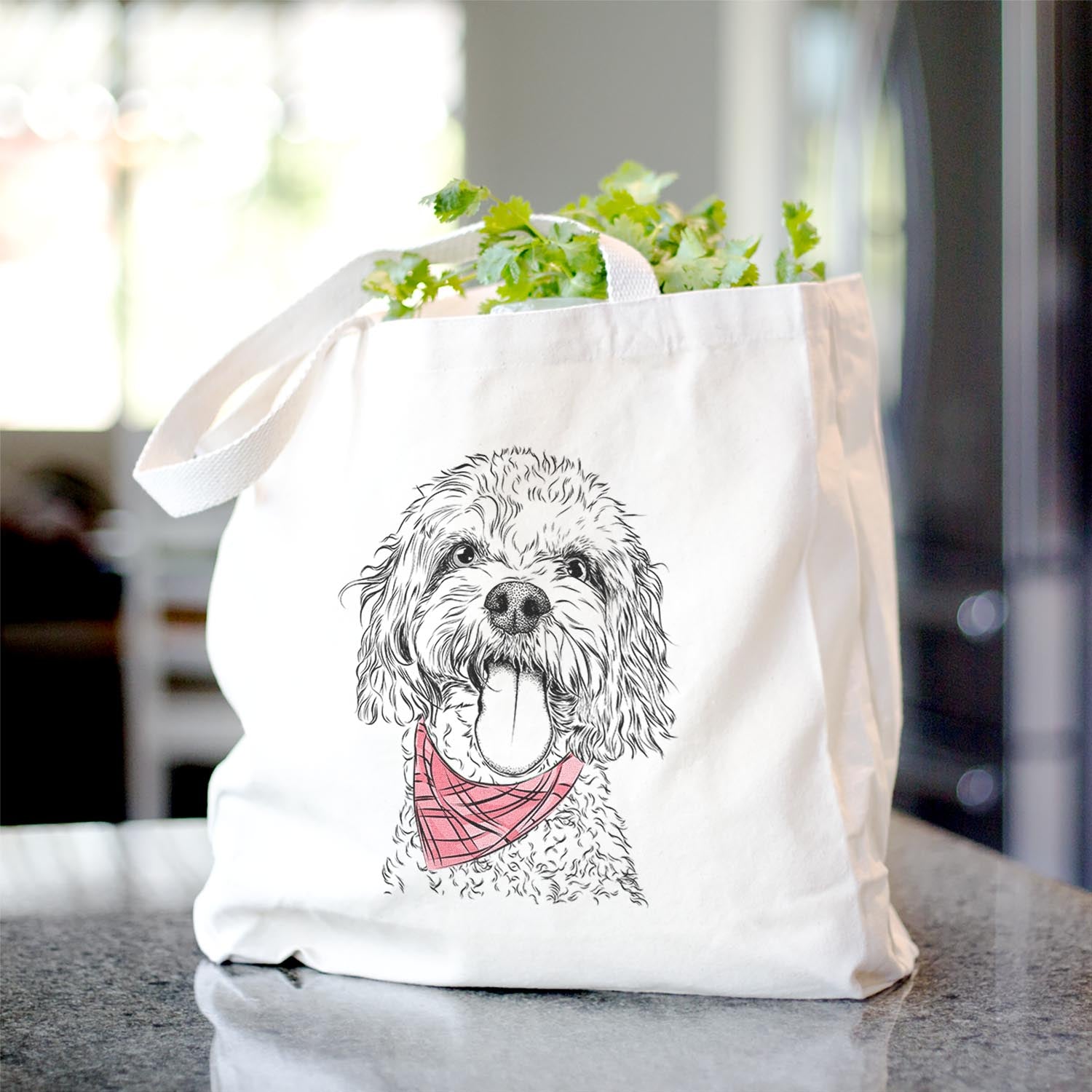 Barney the Cavachon - Tote Bag