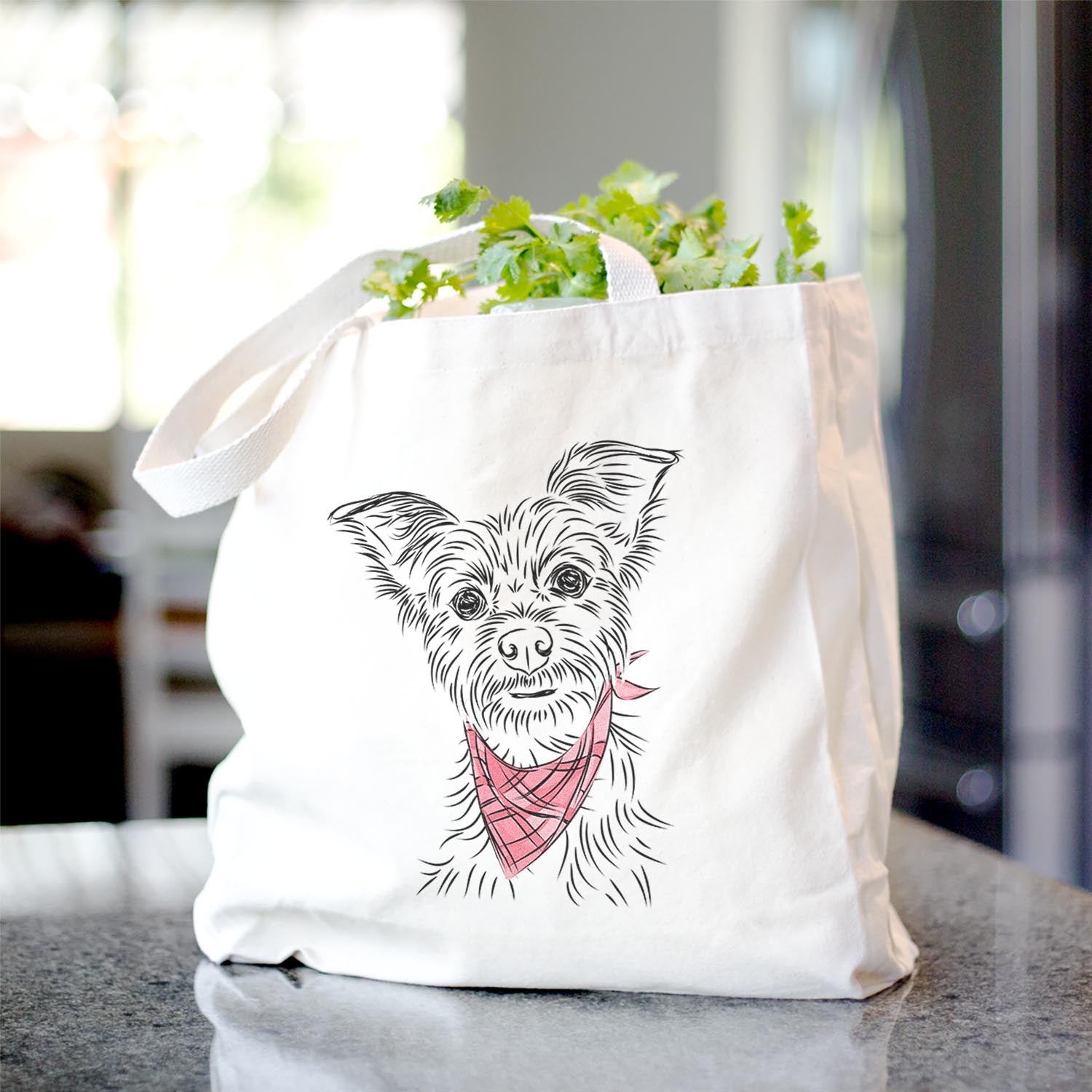 Bingo the Yorkshire Terrier - Tote Bag