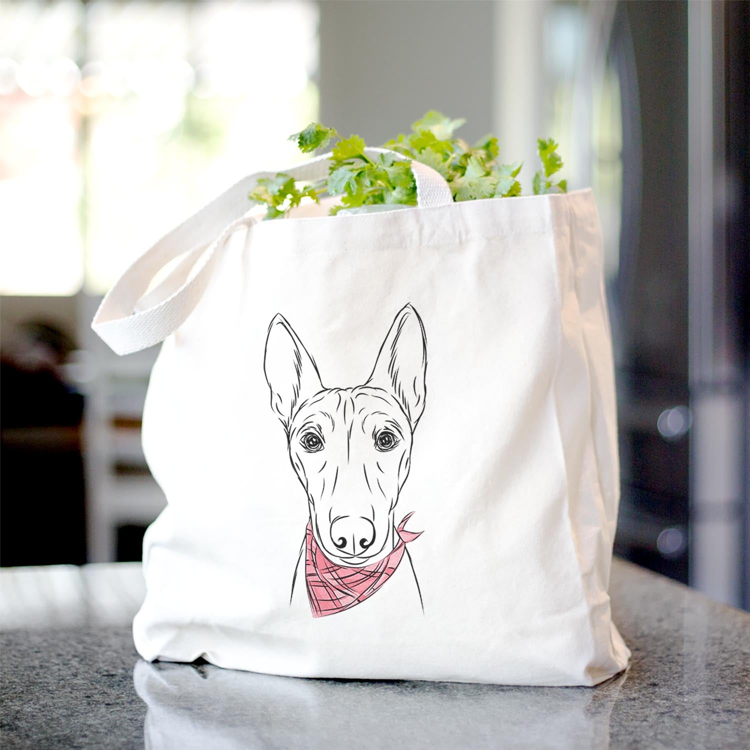 Bonsai the Basenji - Tote Bag