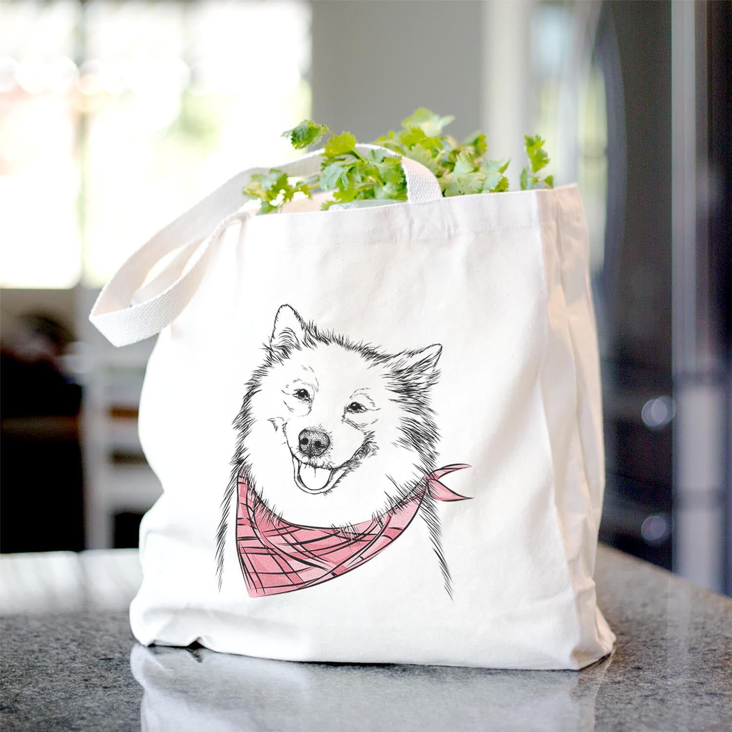 Caico the Samoyed - Tote Bag