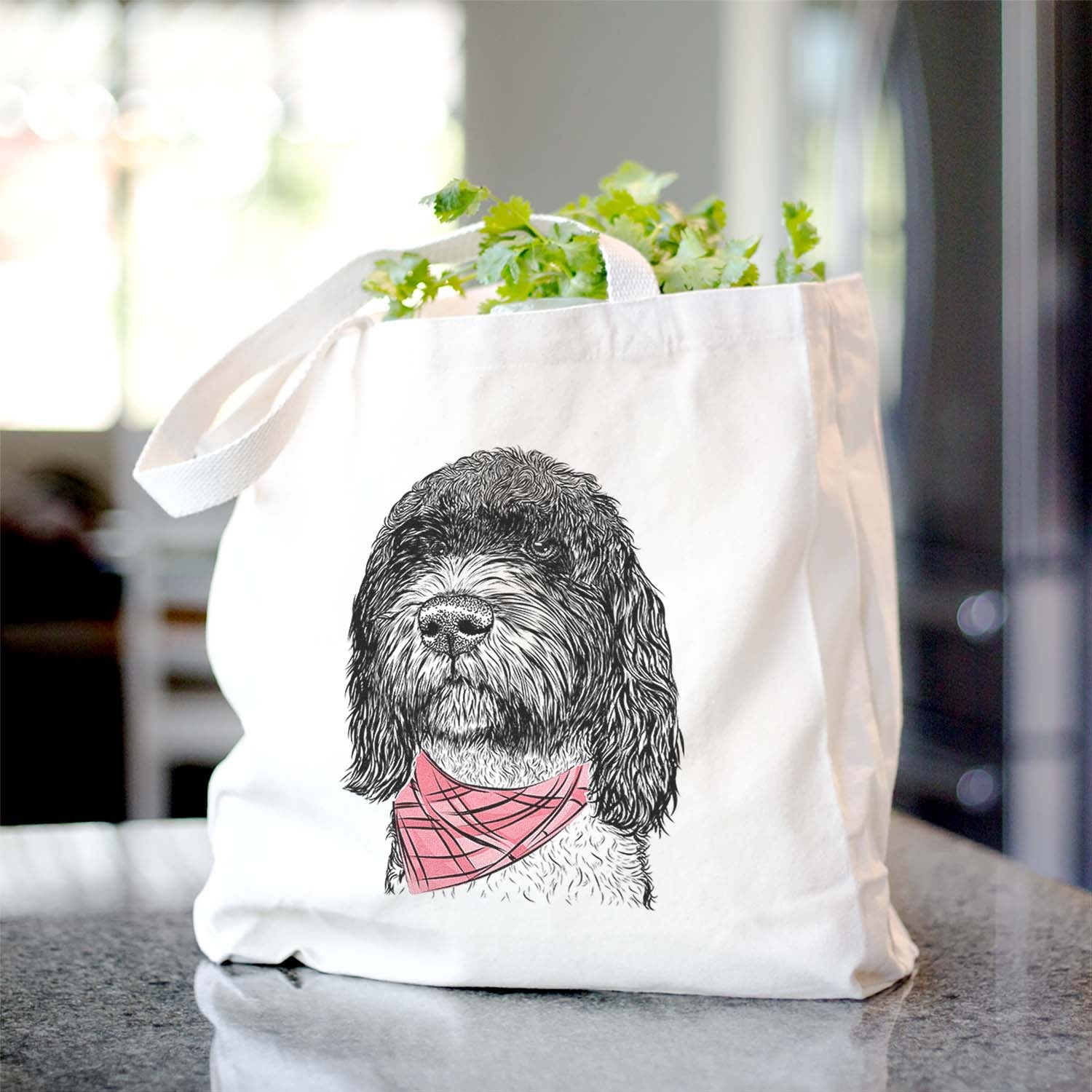 Chris the Portuguese Water Dog - Tote Bag