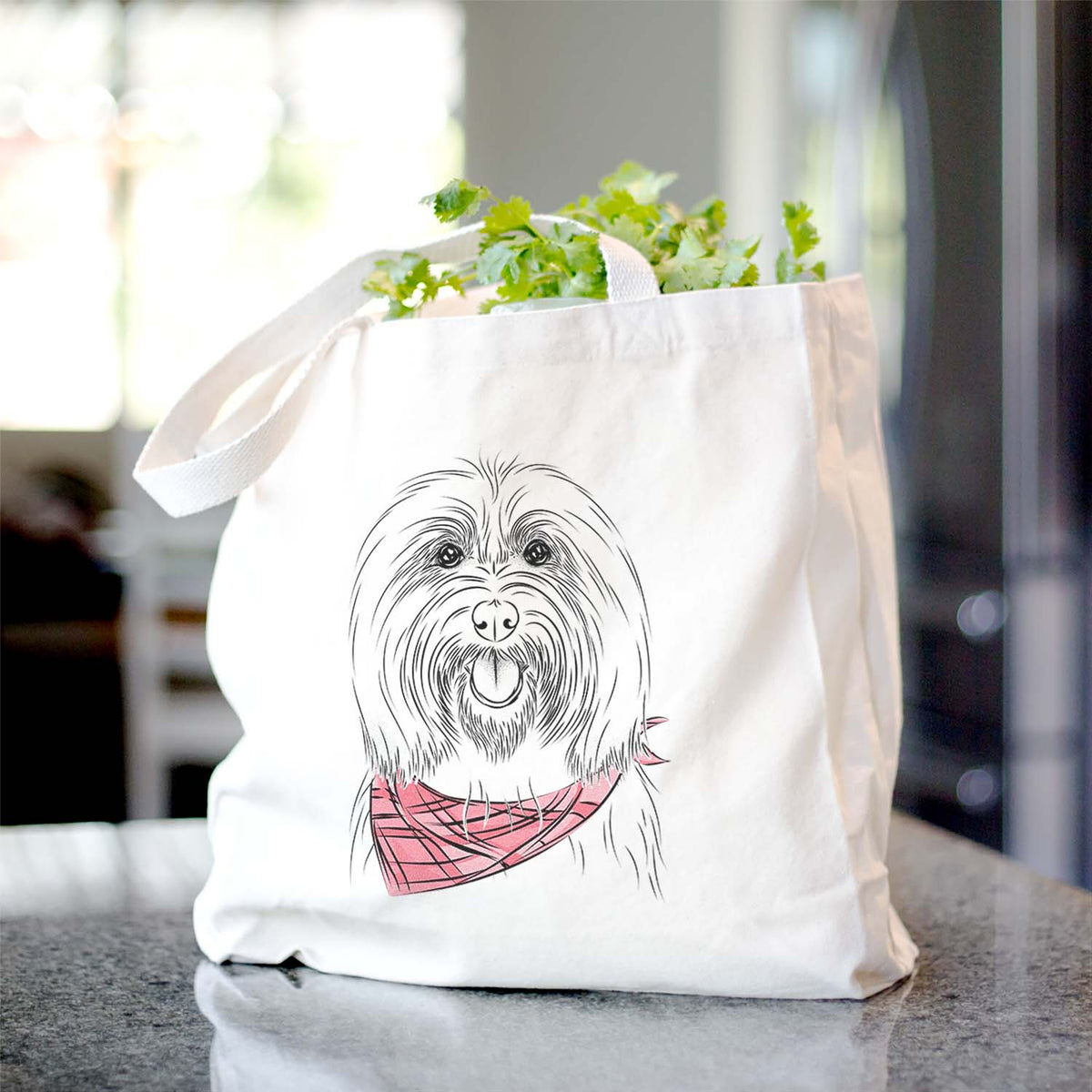 Claude the Coton de Tulear - Tote Bag