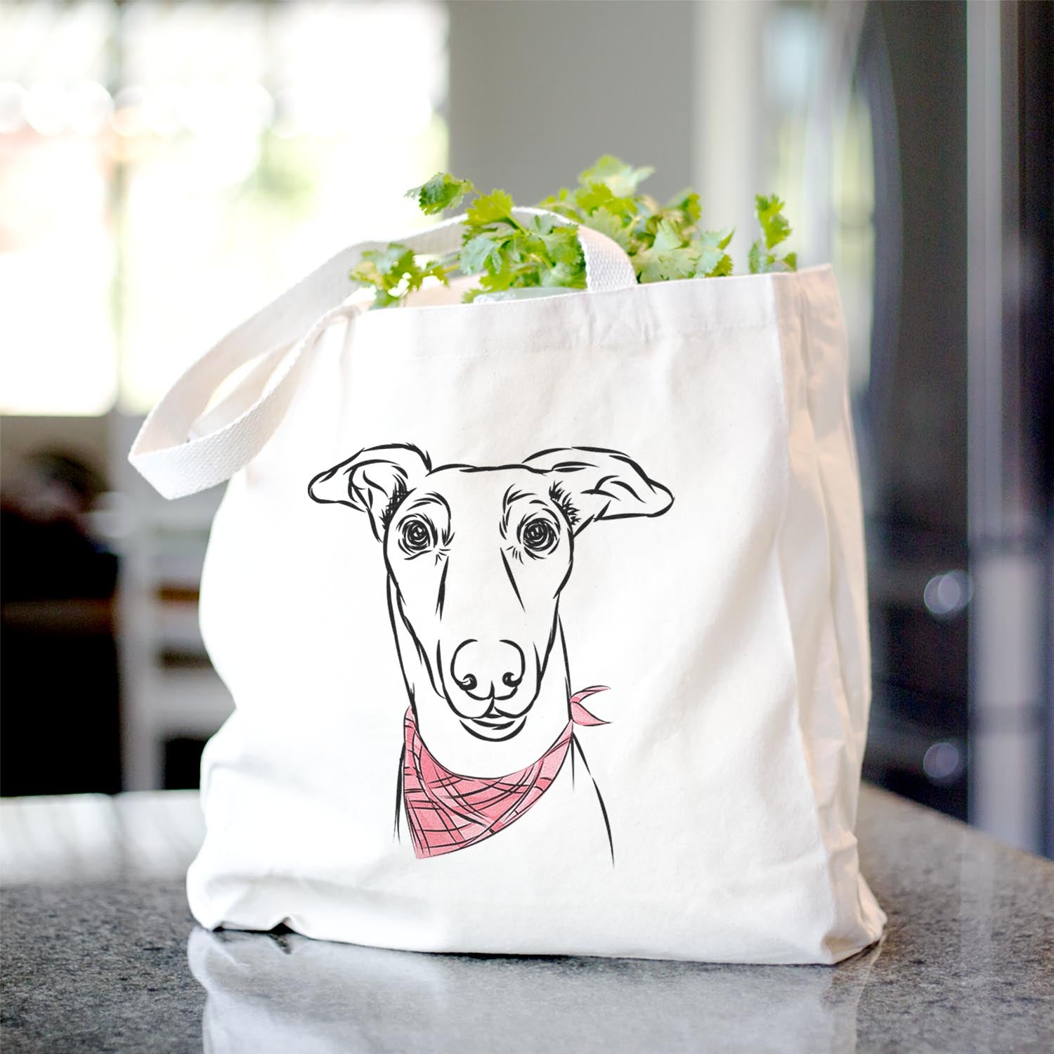 Diva the Greyhound - Tote Bag