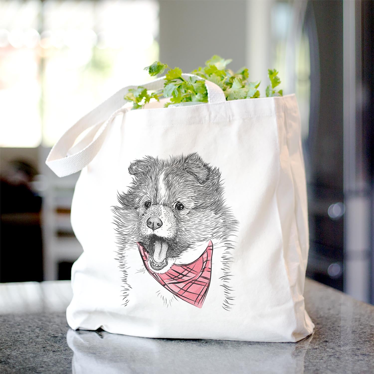 Dylan the Shetland Sheepdog - Tote Bag