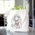 Fabio the Afghan Hound - Tote Bag