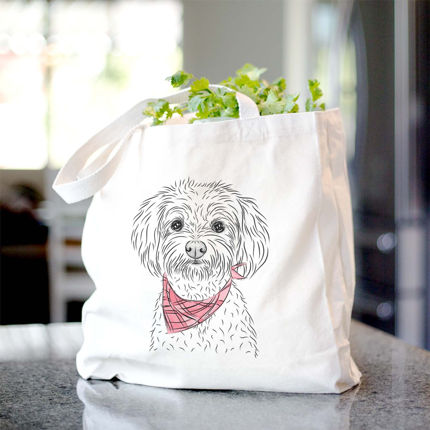 Francesca the Maltipoo - Tote Bag