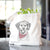 Happy Otis the Miniature Goldendoodle - Tote Bag