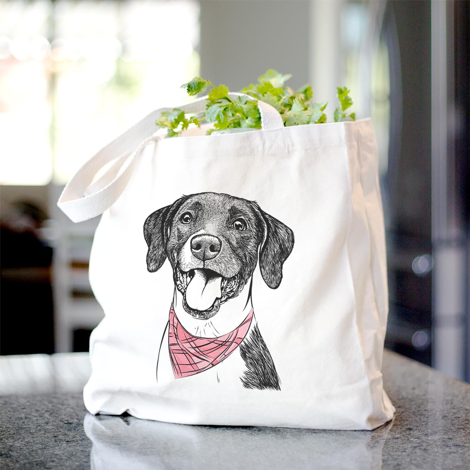 Harper the Mixed Breed - Tote Bag