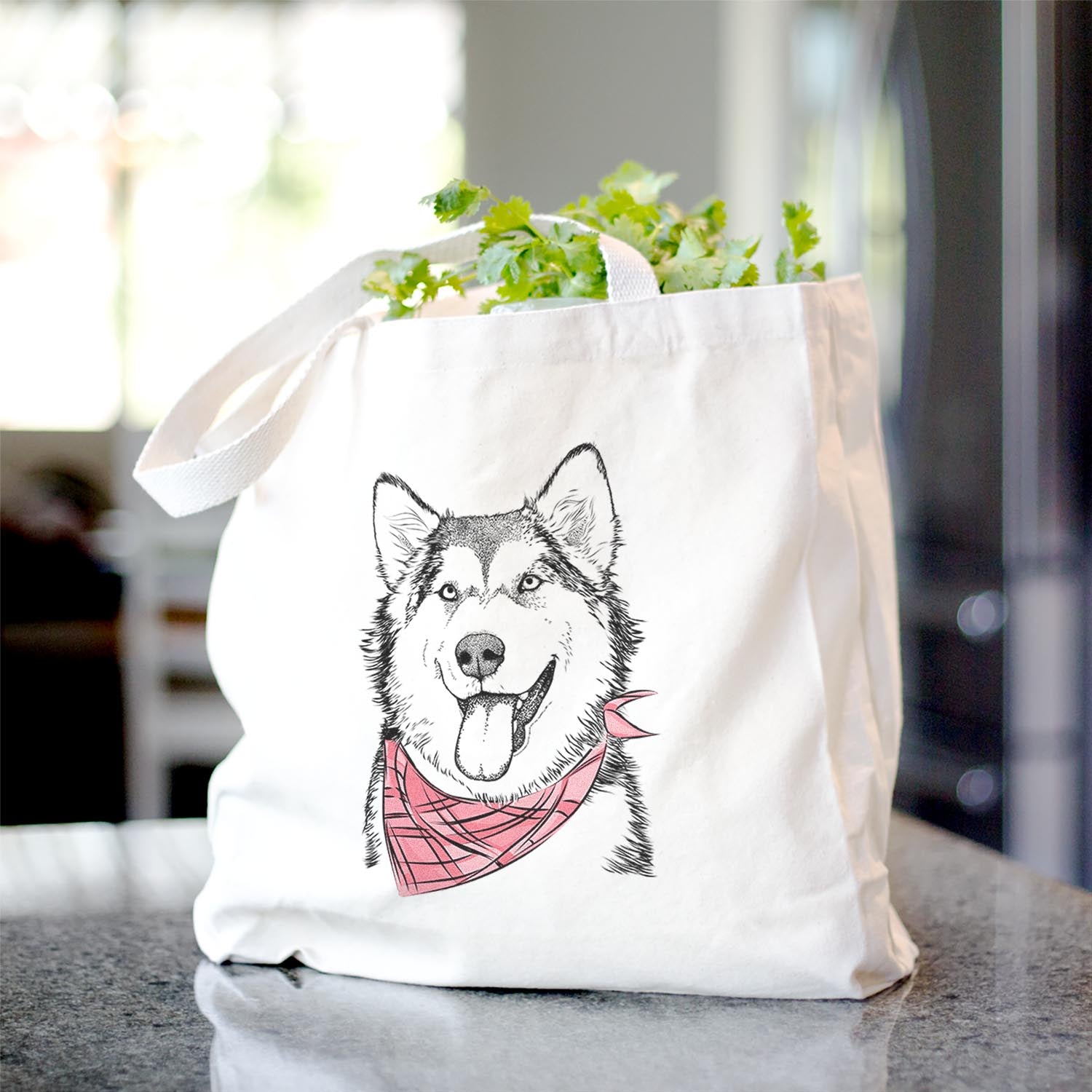 Kaskae the Malamute - Tote Bag