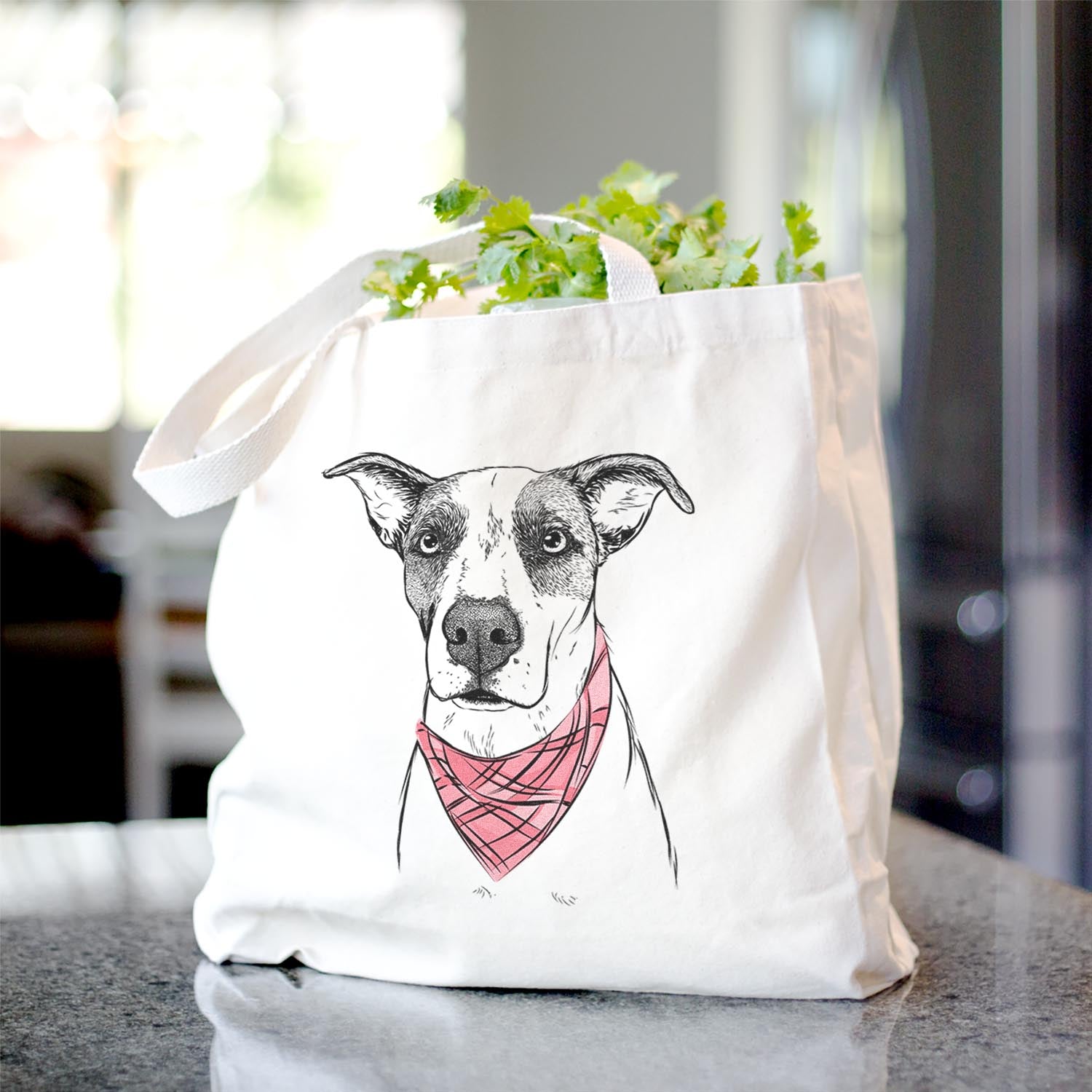 Lily the Mixed Breed - Tote Bag