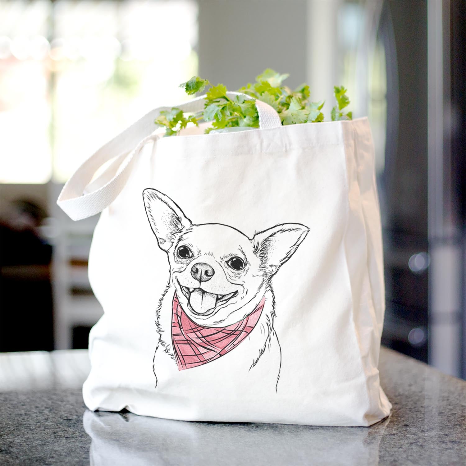 Maddison Pearl the Chihuahua - Tote Bag