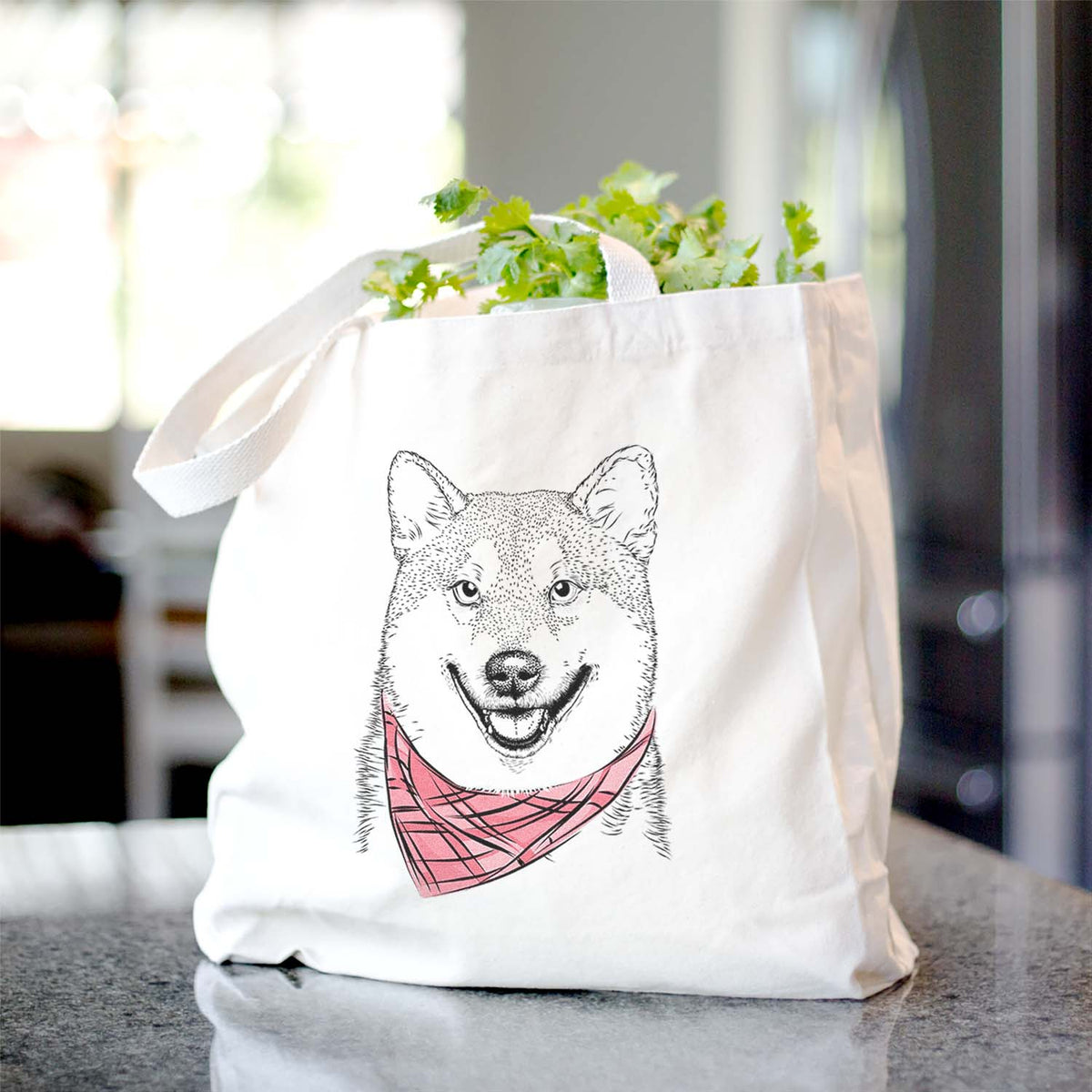 Mitsu the Shiba Inu - Tote Bag