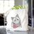 Mr. Maverick the Keeshond - Tote Bag