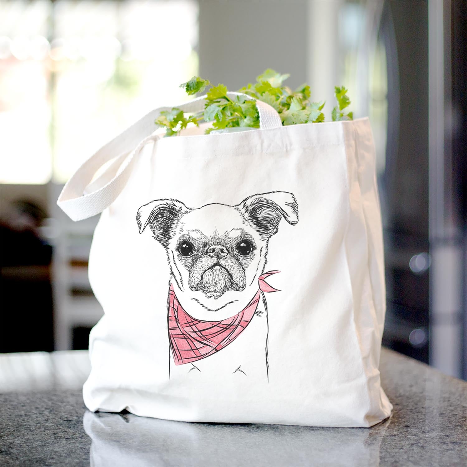 Petit Penny the Brussels Griffon - Tote Bag