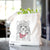 Preston the Powderpuff Chinese Crested - Tote Bag