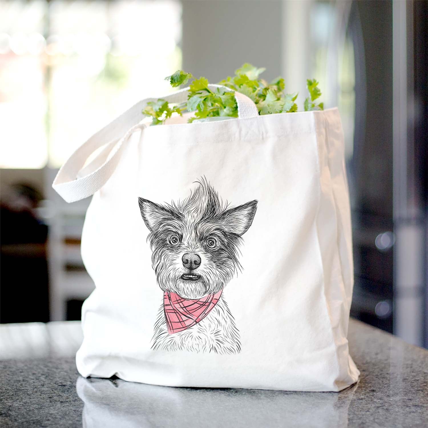 Quigley the Mixed Breed - Tote Bag
