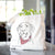 Raisin the Flat Coated Retriever - Tote Bag