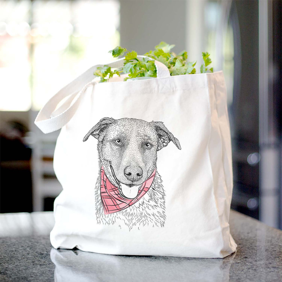 Reef the Mixed Breed - Tote Bag