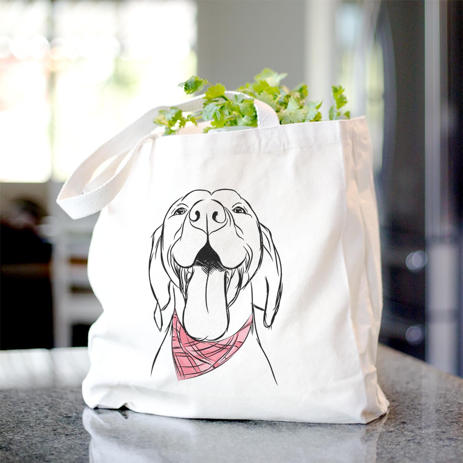 Rhys the Vizsla - Tote Bag