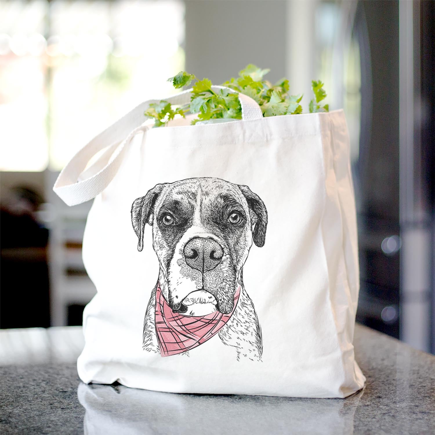 Rowdy Rex the Boxer - Tote Bag