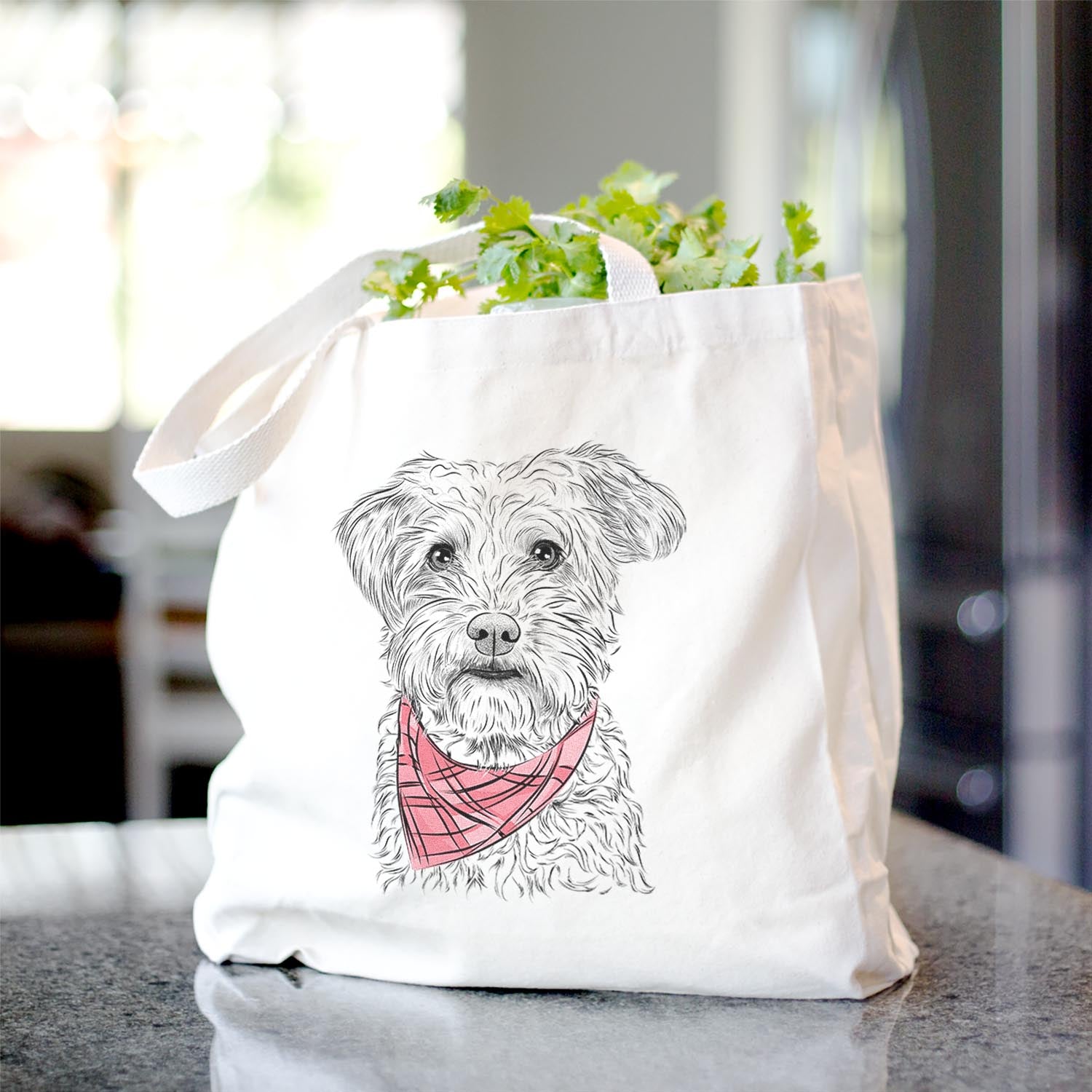 Rudy the Schnoodle - Tote Bag