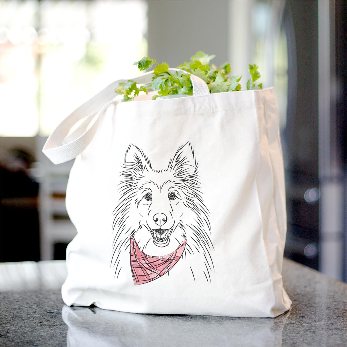 Sheldon the Shetland Sheepdog - Tote Bag