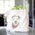 Teddy Jam the Pitbull - Tote Bag