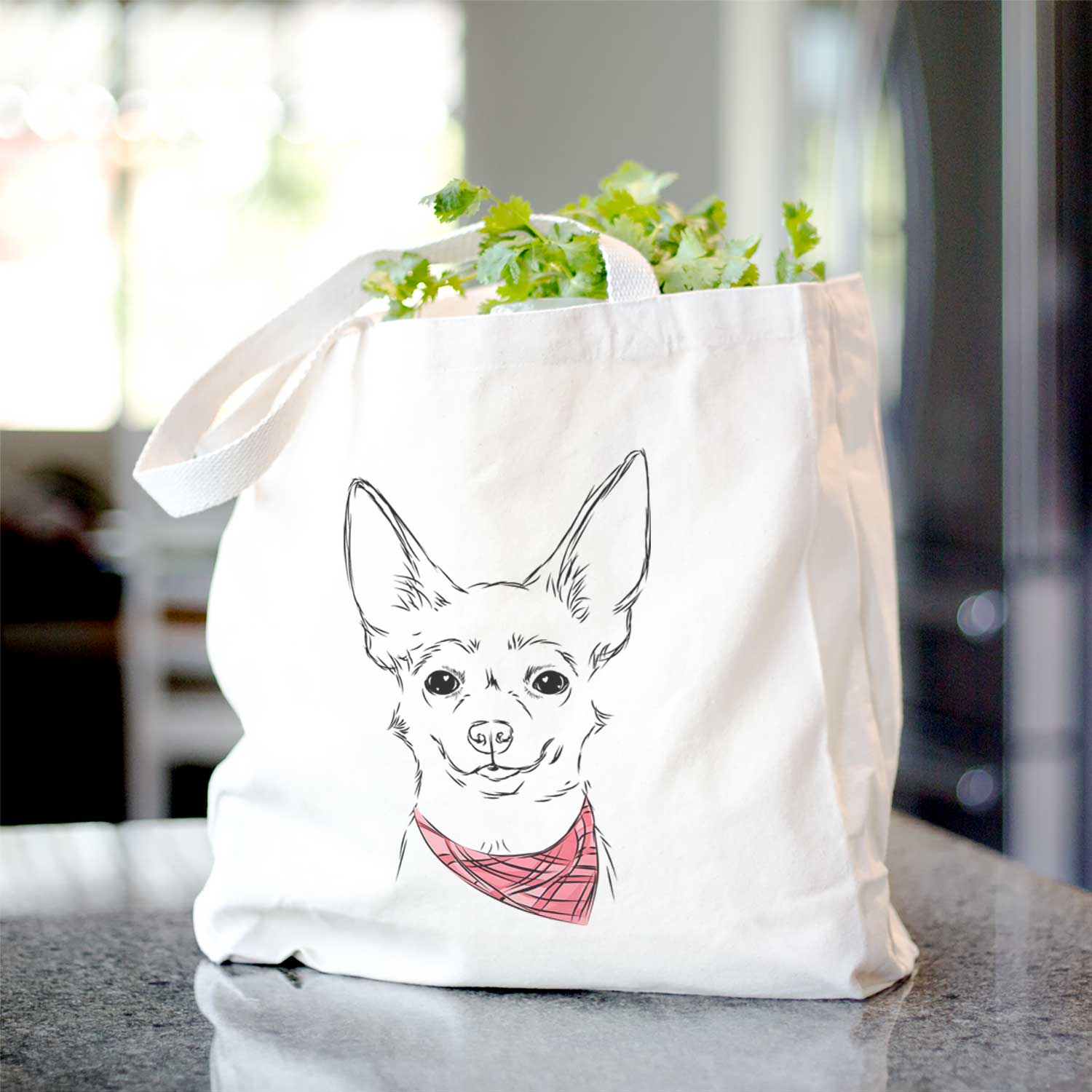 Amos the Chihuahua - Tote Bag