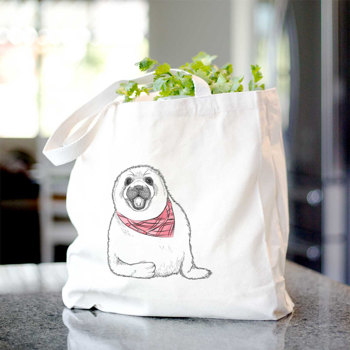 Bub the Harp Seal - Tote Bag