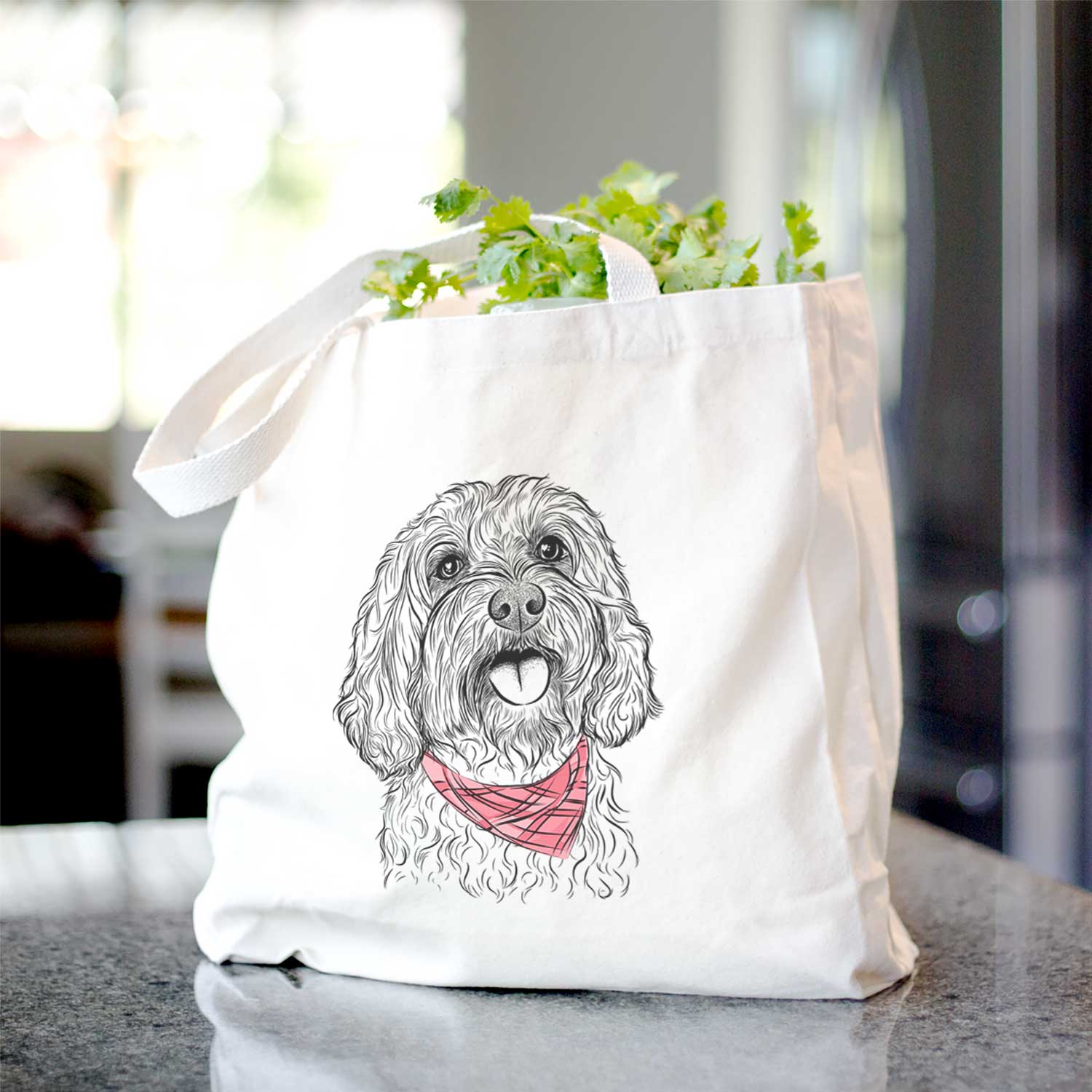 Cali the Cavapoo - Tote Bag