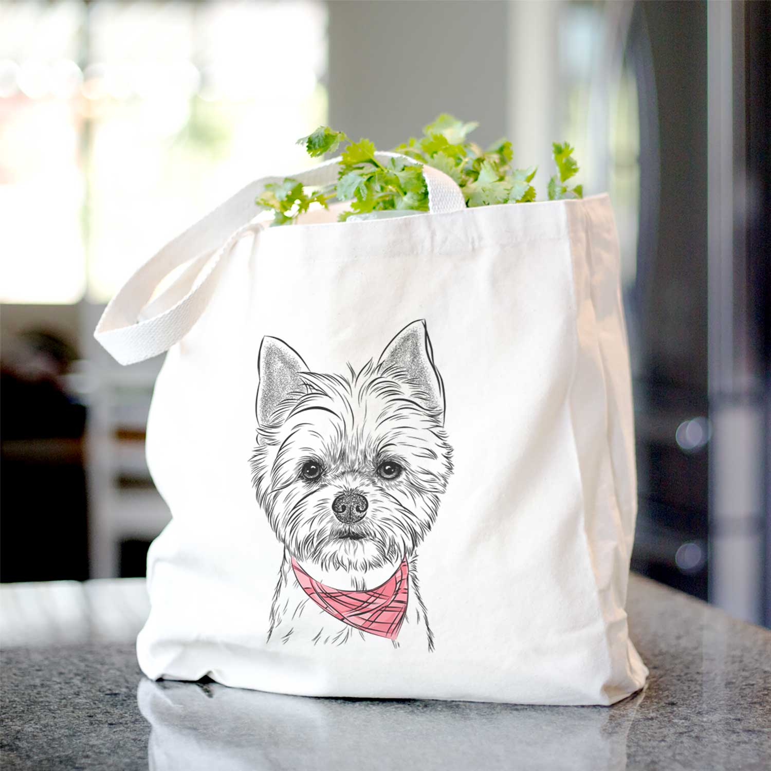 Chewy the Yorkshire Terrier - Tote Bag