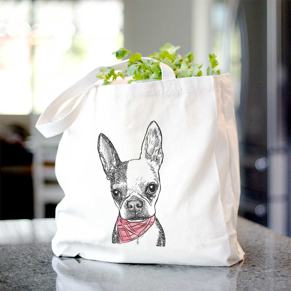 Daisy the Boston Terrier - Tote Bag