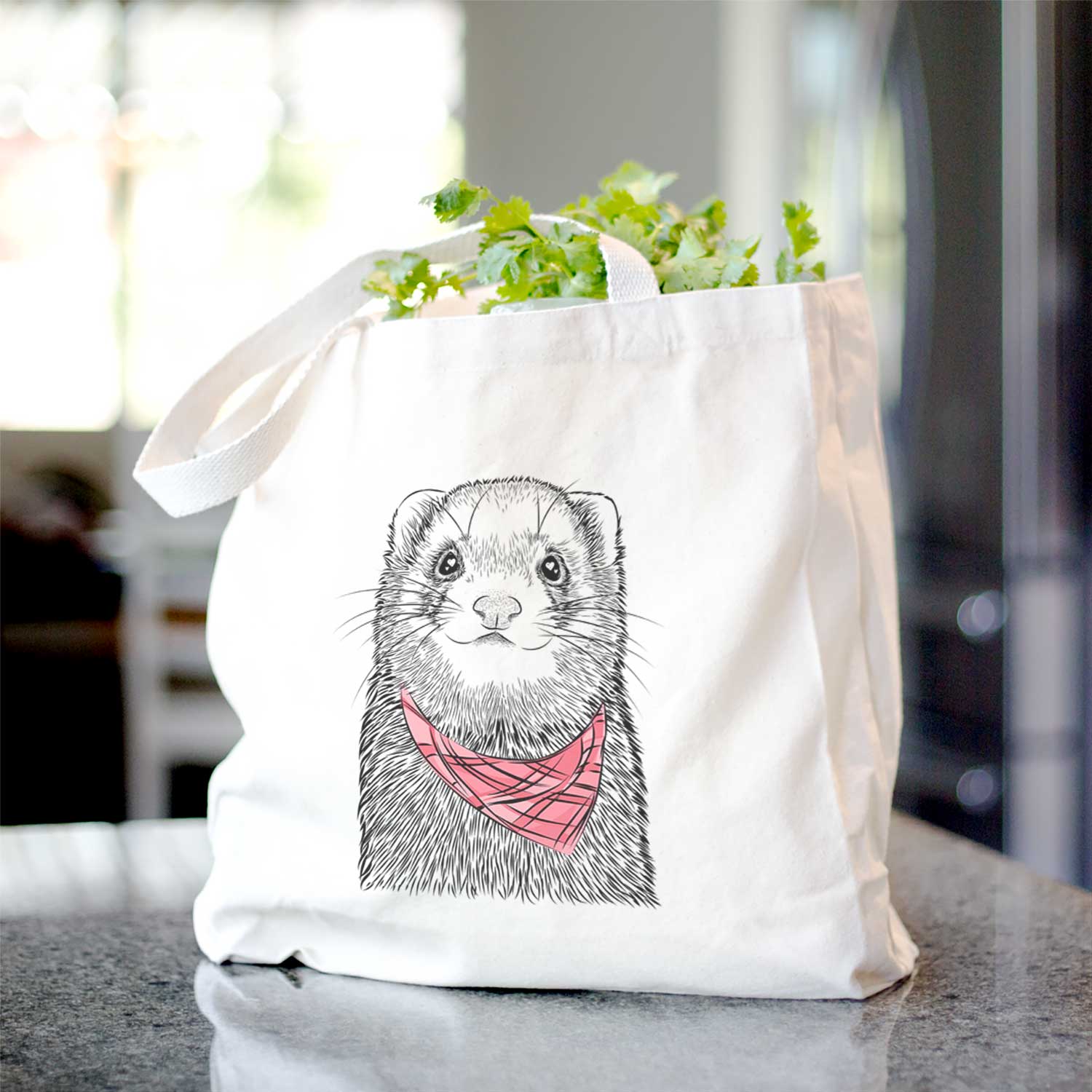 Fig the Ferret - Tote Bag