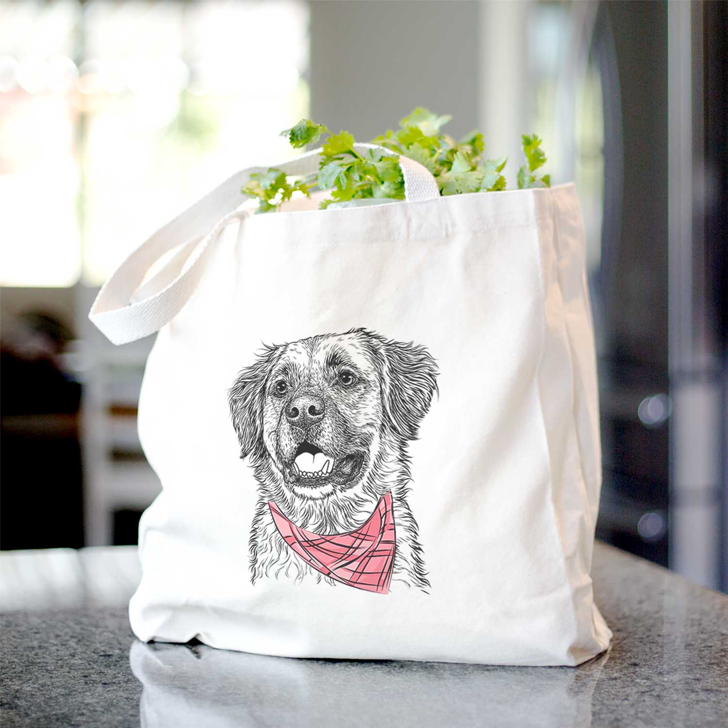 Finn the Mixed Breed - Tote Bag