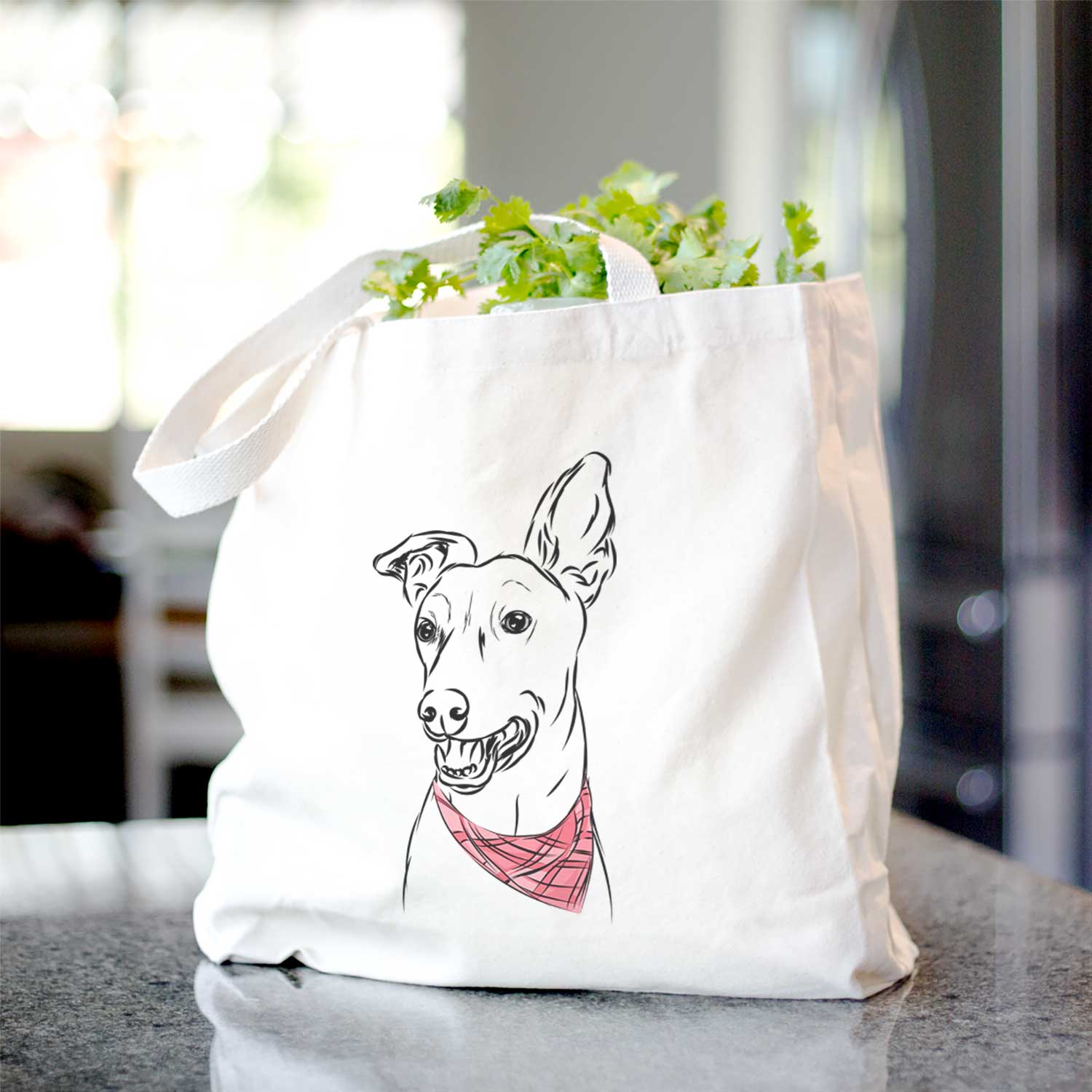 Frosty the Greyhound - Tote Bag