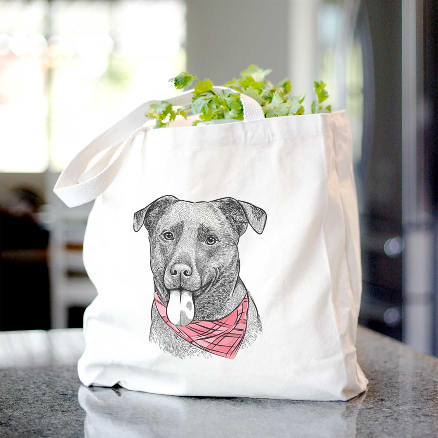 Harbor the Mixed Breed - Tote Bag