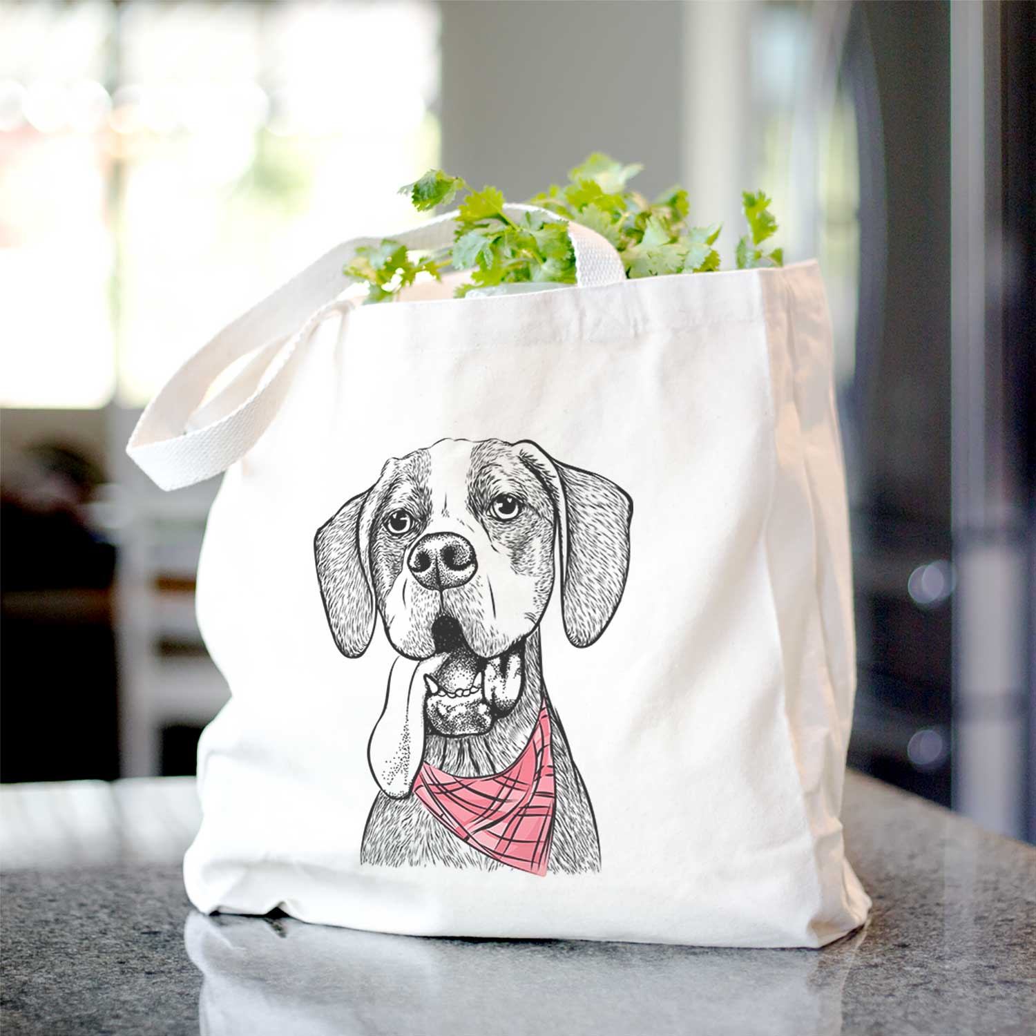 Irwin the English Pointer - Tote Bag