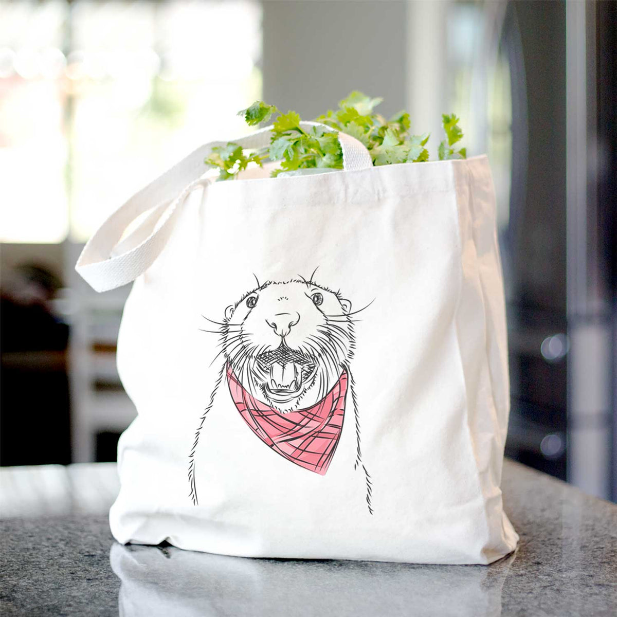 Jasper the River Otter - Tote Bag
