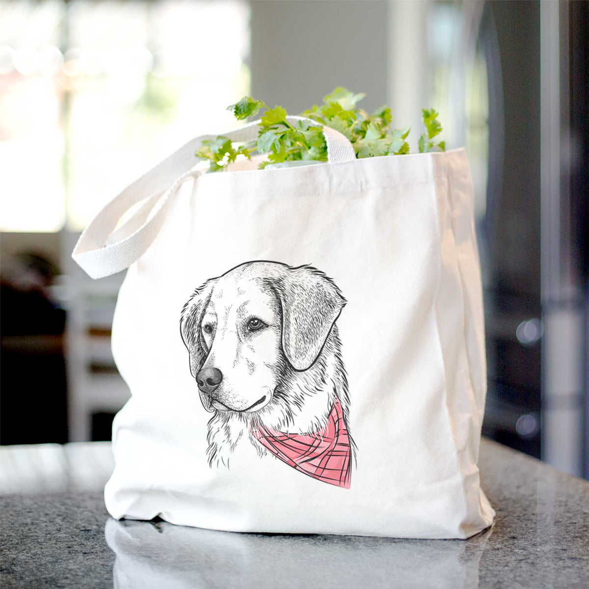 Kula the Golden Retriever - Tote Bag