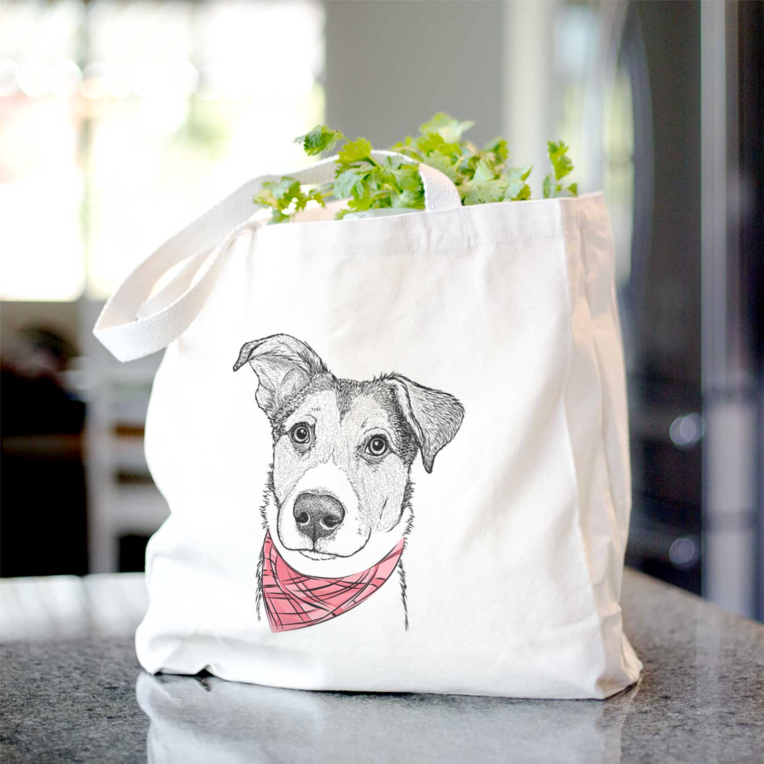 Leia the Mixed Breed - Tote Bag