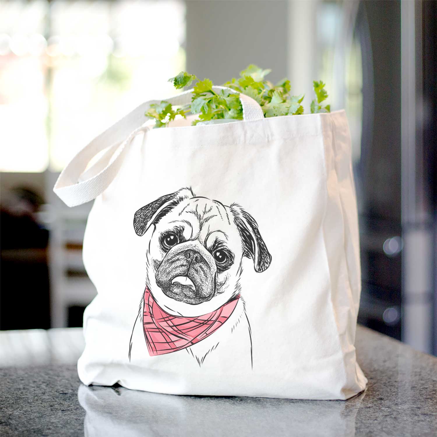 Macy the Pug - Tote Bag